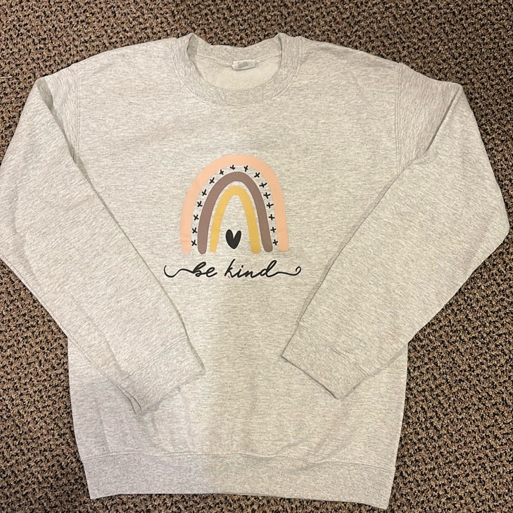 Customized Grey Crewneck